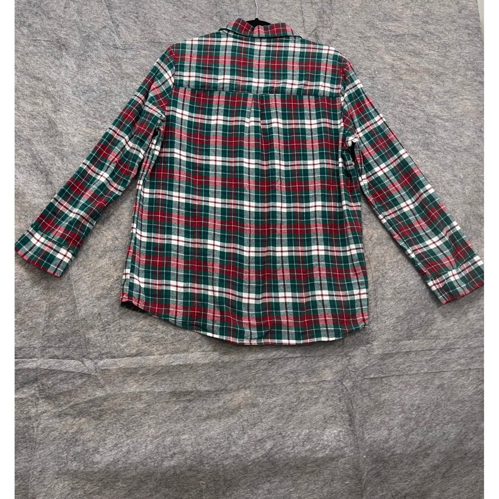 Show Me Your Mumu Classic PJ Set Holiday Plaid Green Red White Cotton Womens S - Picture 6 of 10